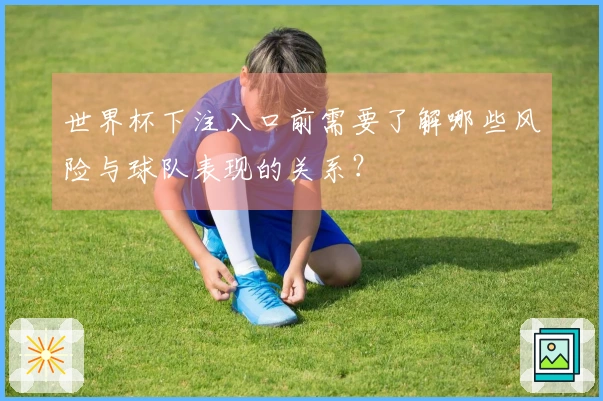 世界杯下注入口前需要了解哪些风险与球队表现的关系？